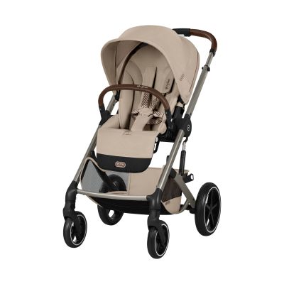 Cybex Balios S Lux Kinderwagen en Reiswieg Taupe - Almond Beige Cybex Balios S Lux Kinderwagen en Reiswieg Taupe - Almond Beige