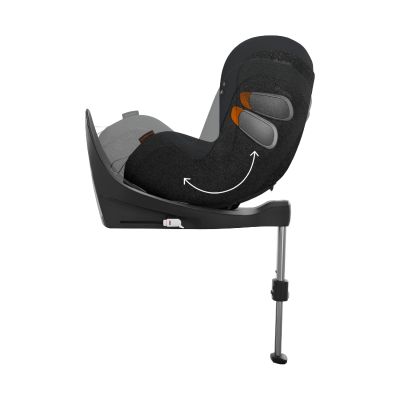 Cybex Sirona Zi I-Size Deep Black - Black