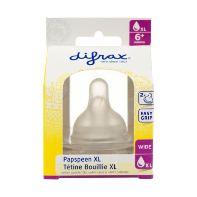 Difrax Papspeen Natural XL (2Stuks)