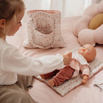 Little Dutch Verzorgingstas - Flowers & Butterflies - Roze