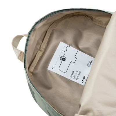 Done By Deer Backpack Kids Croco Green