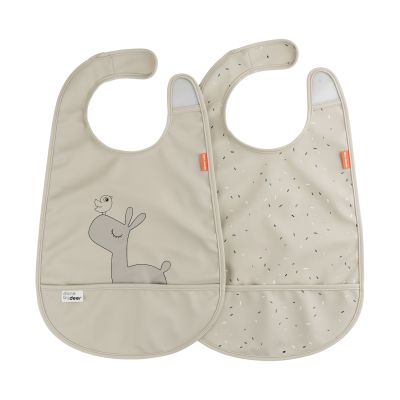 Done By Deer Slab W/Velcro Lalee Sand 2-Pack