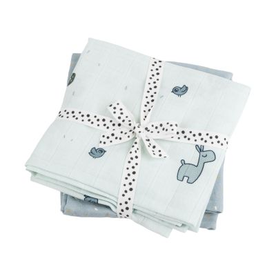 Done By Deer Lalee Swaddle Blue 2 Stuks