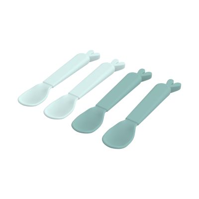 Done By Deer Kiddish Spoons Lalee Blue 4-pack
