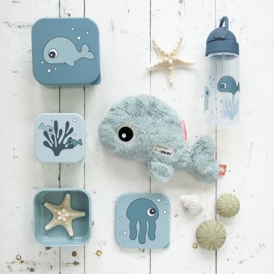 Done By Deer Snack Box Set Sea Friends Mustard/Grey 3-Pack Done By Deer Snack Box Set Sea Friends Mustard/Grey 3-Pack