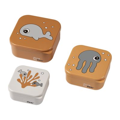 Done By Deer Sea Friends Snackbox 3 Stuks