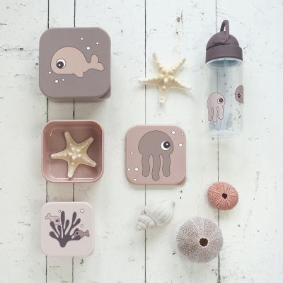 Done By Deer Snack Box Set Sea Friends Powder 3-Pack
