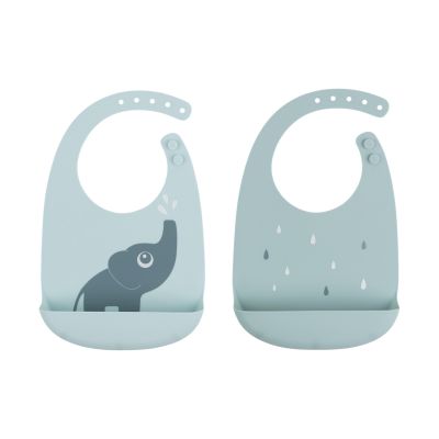 Done By Deer Silicone Slab Elphee Blue 2-Pack