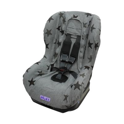 Dooky Autostoelhoes Grey Stars 1+