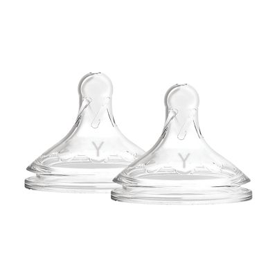 Dr. Brown&#039;s Flesspeen Brede Hals Options+ Y-Cut 2-Pack