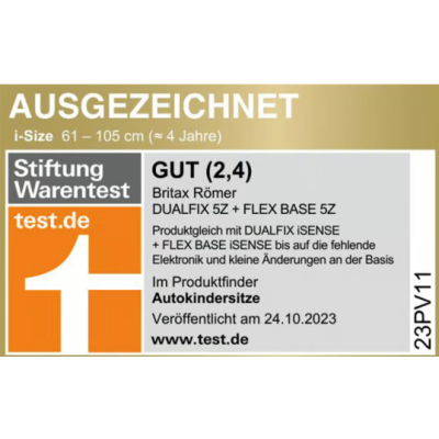 Dubatti by Britax Römer DUALFIX 5Z Autostoel - Walnut Brown