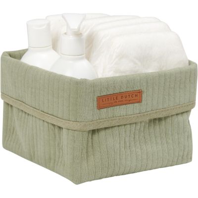 Little Dutch Commodemandje Klein Pure Olive  15 x 15 x 15 cm