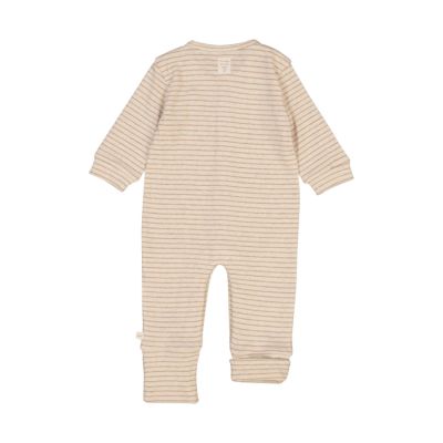 Feetje Boxpak Met Voet Rib Streep The Magic is in You Taupe Melange 62