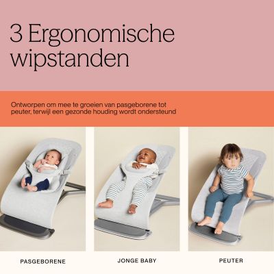 Ergobaby Bouncer Evolve Grijs Ergobaby Bouncer Evolve Grijs