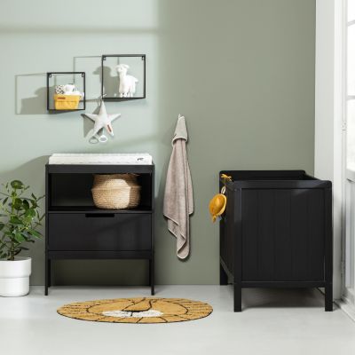 Europe Baby Ralph Luiertafel - Mat Zwart