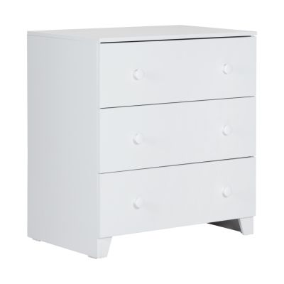 Europe Baby Sarah Ledikant 60 x 120 cm/Commode 3 Laden/Hanglegkast 2 Deuren - Wit