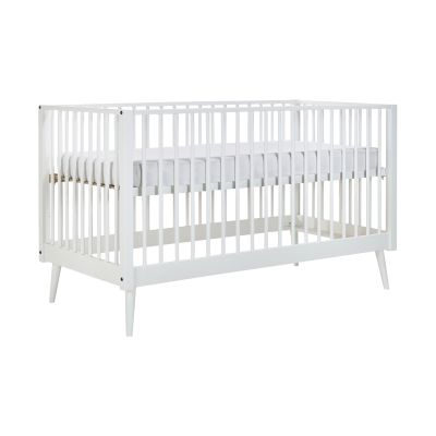Europe Baby Evy Ledikant 70 x 140 cm Incl. Juniorzijde - Mat Wit