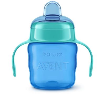 Philips Avent Beker Met Drinktuit 200ml Blauw SCF551/05