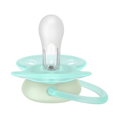 Philips Avent Fopspeen - Ultra Soft Nighttime - 0-6 maanden - 2 stuks - Glow in the Dark