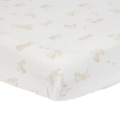 Little Dutch Hoeslaken Wieg - Baby Bunny - 40 x 80 cm