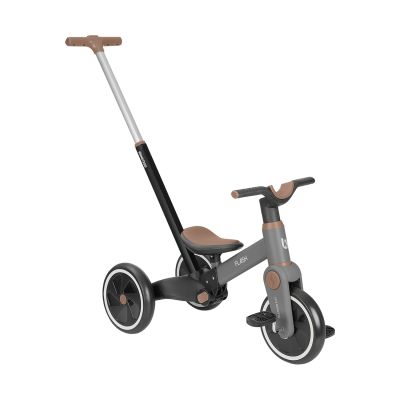 KikkaBoo Driewieler 5-in-1 – Flash - Grijs
