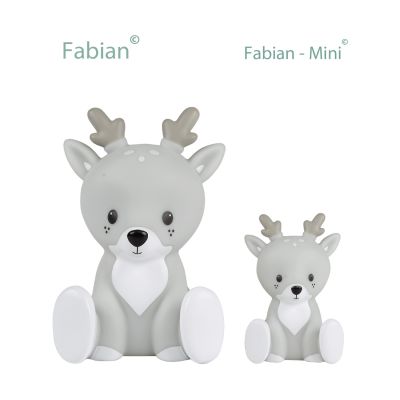 Flow Amsterdam Nachtlamp Fabian Mini Grey