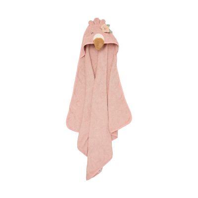 Little Dutch Badcape Flamingo - 75x75 cm - Roze Little Dutch Badcape Flamingo - 75x75 cm - Roze