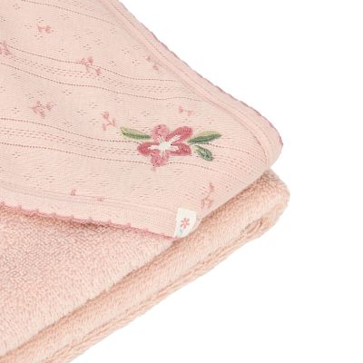 Little Dutch Pure Badcape - 100 x 100 cm - Blossom 