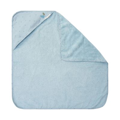 Little Dutch Pure Badcape - 100 x 100 cm - Denim Blue