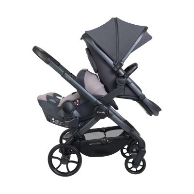 iCandy Peach 8 Double Kinderwagen 3-in-1 - Complete Travel Bundel - Grey/Storm Grey iCandy Peach 8 Double Kinderwagen 3-in-1 - Complete Travel Bundel - Grey/Storm Grey