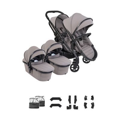 iCandy Peach 8 Twin Kinderwagen - Porcini iCandy Peach 8 Twin Kinderwagen - Porcini