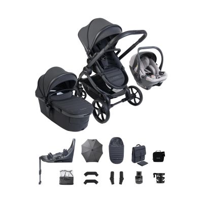 ICandy Peach 8 Kinderwagen 3-in-1 - Complete Travel Bundel - Grey / Storm Grey ICandy Peach 8 Kinderwagen 3-in-1 - Complete Travel Bundel - Grey / Storm Grey