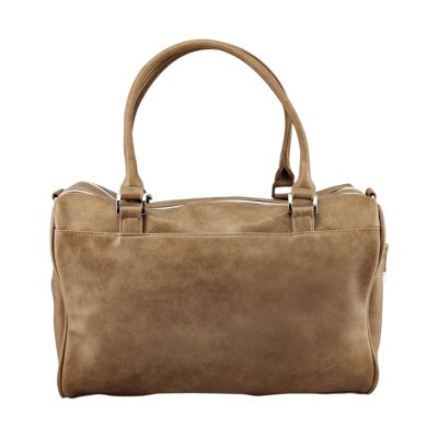 Isoki Double Zip Satchel - Latte