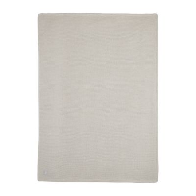 Jollein Ledikantdeken Basic Knit Nougat/Fleece 100 x 150 cm