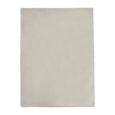 Jollein Ledikantdeken Basic Knit Nougat/Fleece 100 x 150 cm