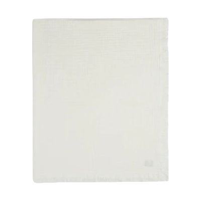 Jollein Ledikantdeken Muslin Ivory 120 x 120 cm