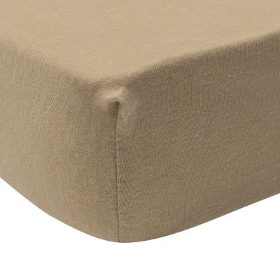 Jollein Hoeslaken - 2 Stuks - 40/50x80/90 cm - Jersey - Hazel/Oatmeal Jollein Hoeslaken - 2 Stuks - 40/50x80/90 cm - Jersey - Hazel/Oatmeal