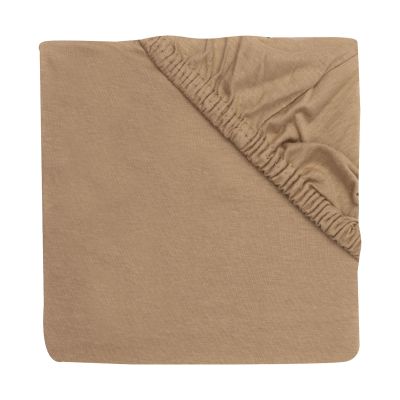 Jollein Hoeslaken - 40/50x80/90 cm - Jersey - Hazel Jollein Hoeslaken - 40/50x80/90 cm - Jersey - Hazel