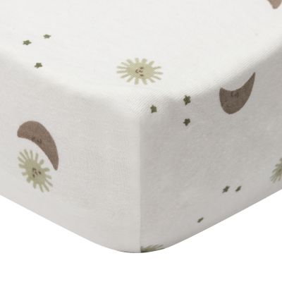 Jollein Hoeslaken - 70/75x140/150 cm - Jersey - Over The Moon