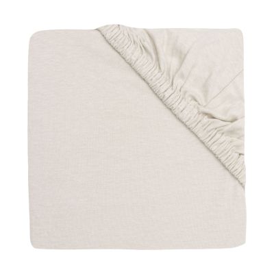Jollein Hoeslaken - 60x120 cm - Jersey - Sand Jollein Hoeslaken - 60x120 cm - Jersey - Sand