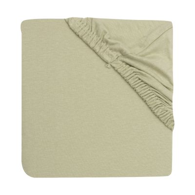 Jollein Hoeslaken - 60x120 cm - Jersey - Soft Matcha