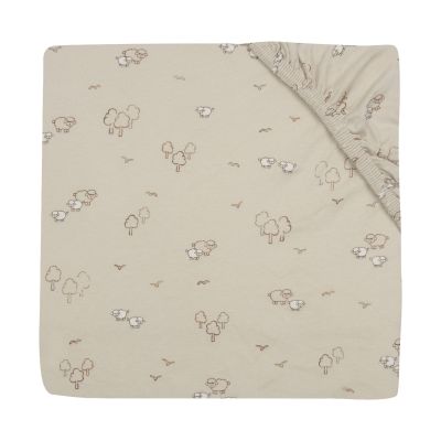 Jollein Hoeslaken - 40/50x80/90 cm - Jersey - Woolly