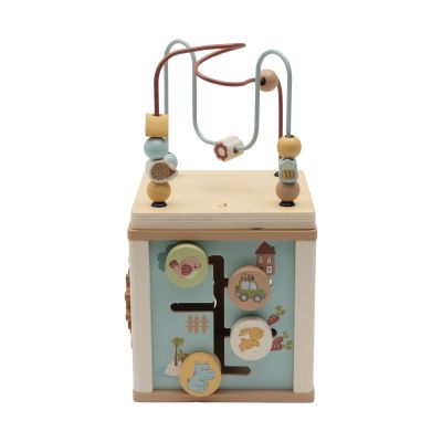 Jollein Jollies Houten Activiteitenkubus Jollein Jollies Houten Activiteitenkubus