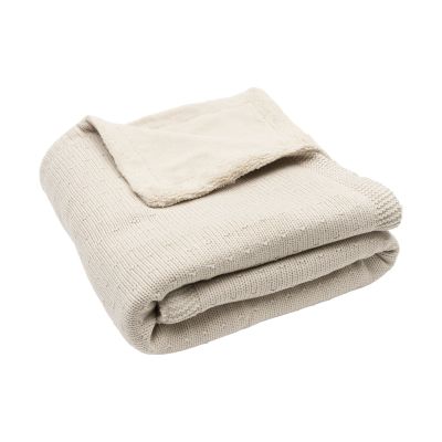 Jollein Ledikantdeken - Sprinkle Knit / Fluffy - 100 x 150 cm - Hazel Jollein Ledikantdeken - Sprinkle Knit / Fluffy - 100 x 150 cm - Hazel