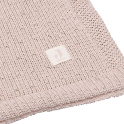 Jollein Ledikantdeken - Sprinkle Knit / Fluffy - 100 x 150 cm - Silk Rose Jollein Ledikantdeken - Sprinkle Knit / Fluffy - 100 x 150 cm - Silk Rose