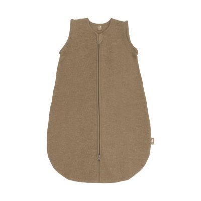 Jollein Merino Wol Felted Slaapzak met Afritsbare Mouwen - 60 cm - Dark Haze