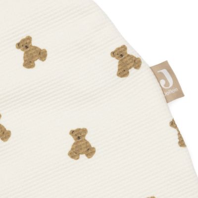 Jollein Mini Teddy Bear Slaapzak met Afritsbare Mouwen - 60 cm - Little Waffle