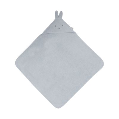 Jollein Nijntje Badcape Badstof - 75 x 75 cm - Cloudy Blue Jollein Nijntje Badcape Badstof - 75 x 75 cm - Cloudy Blue