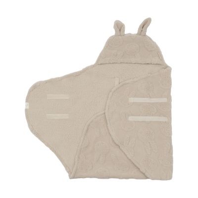 Jollein Nijntje Jacquard Wikkeldeken - Teddy - Sand Jollein Nijntje Jacquard Wikkeldeken - Teddy - Sand