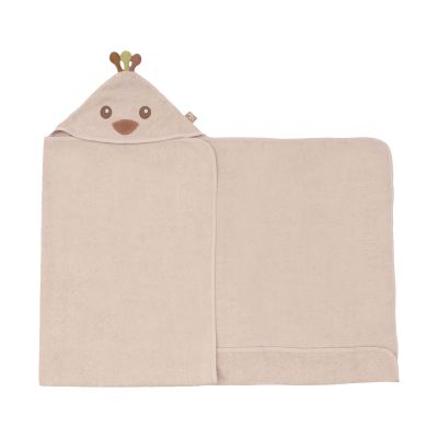 Jollein Peacock Pavie Badcape - 70 x 130 cm - Badstof Jollein Peacock Pavie Badcape - 70 x 130 cm - Badstof